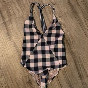 Acacia Venezuela Checkered One Piece